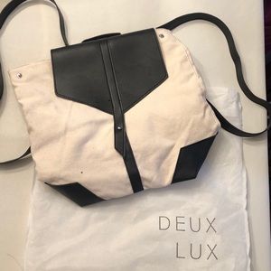 MOVING SALE 🐾♥️⬇️NWT Deux Lux Canvas Backpack
